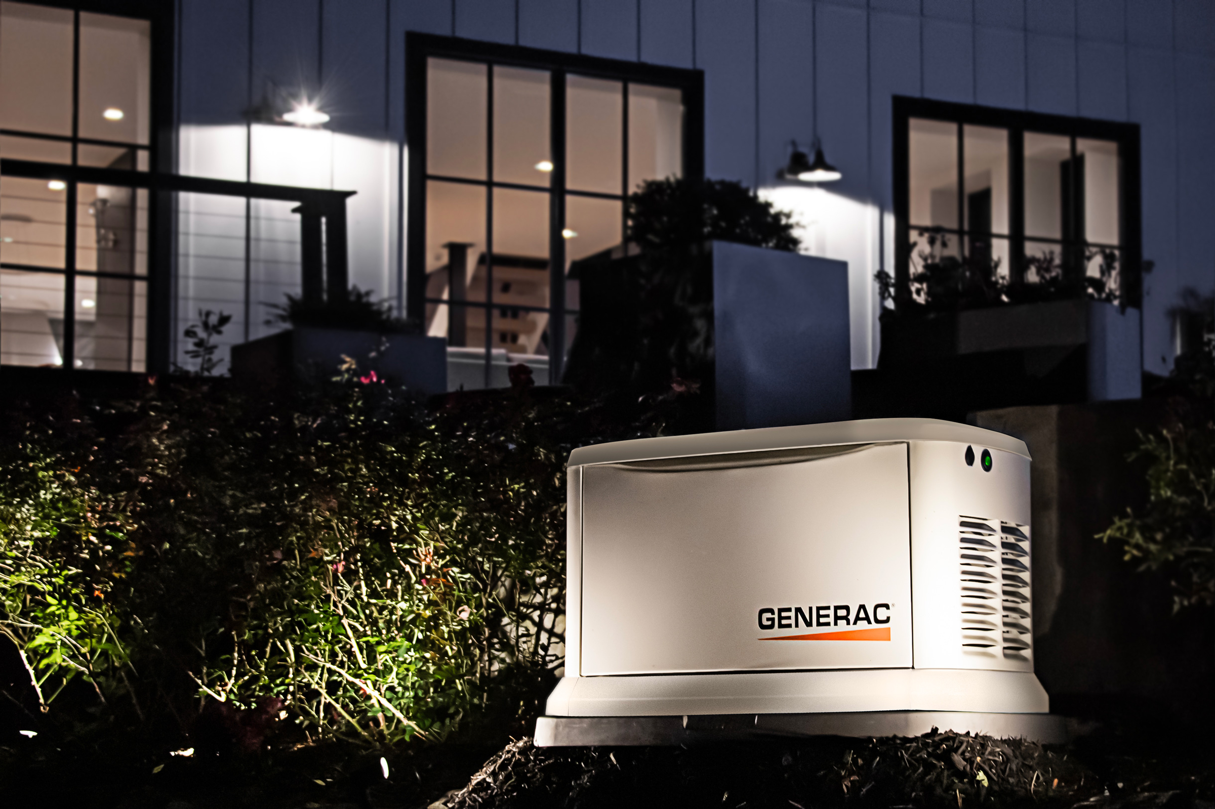 Gerador residencial a gás em projeto sob medida